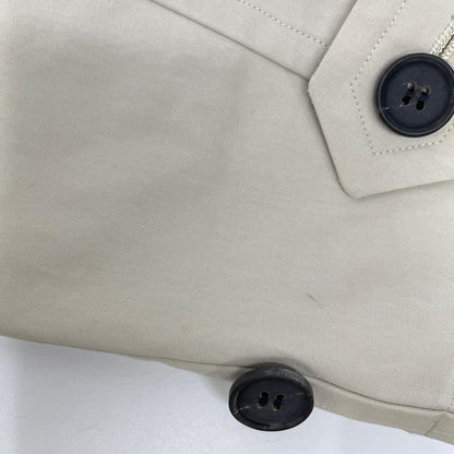 YLEVE '24 Light Beige Double-breasted Long Coat Size 1