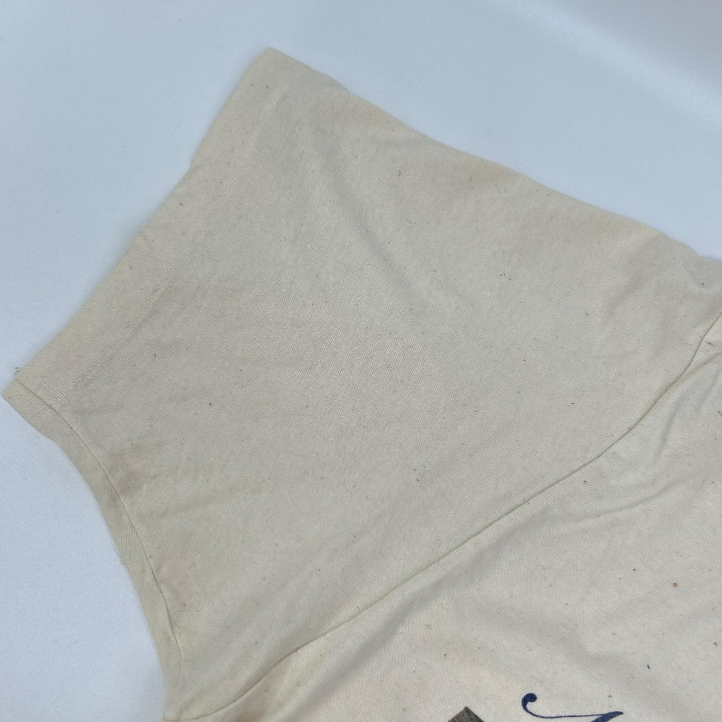 Hanes 90s USA Bass Brewery Logo Print T-Shirt White Coat Size XL