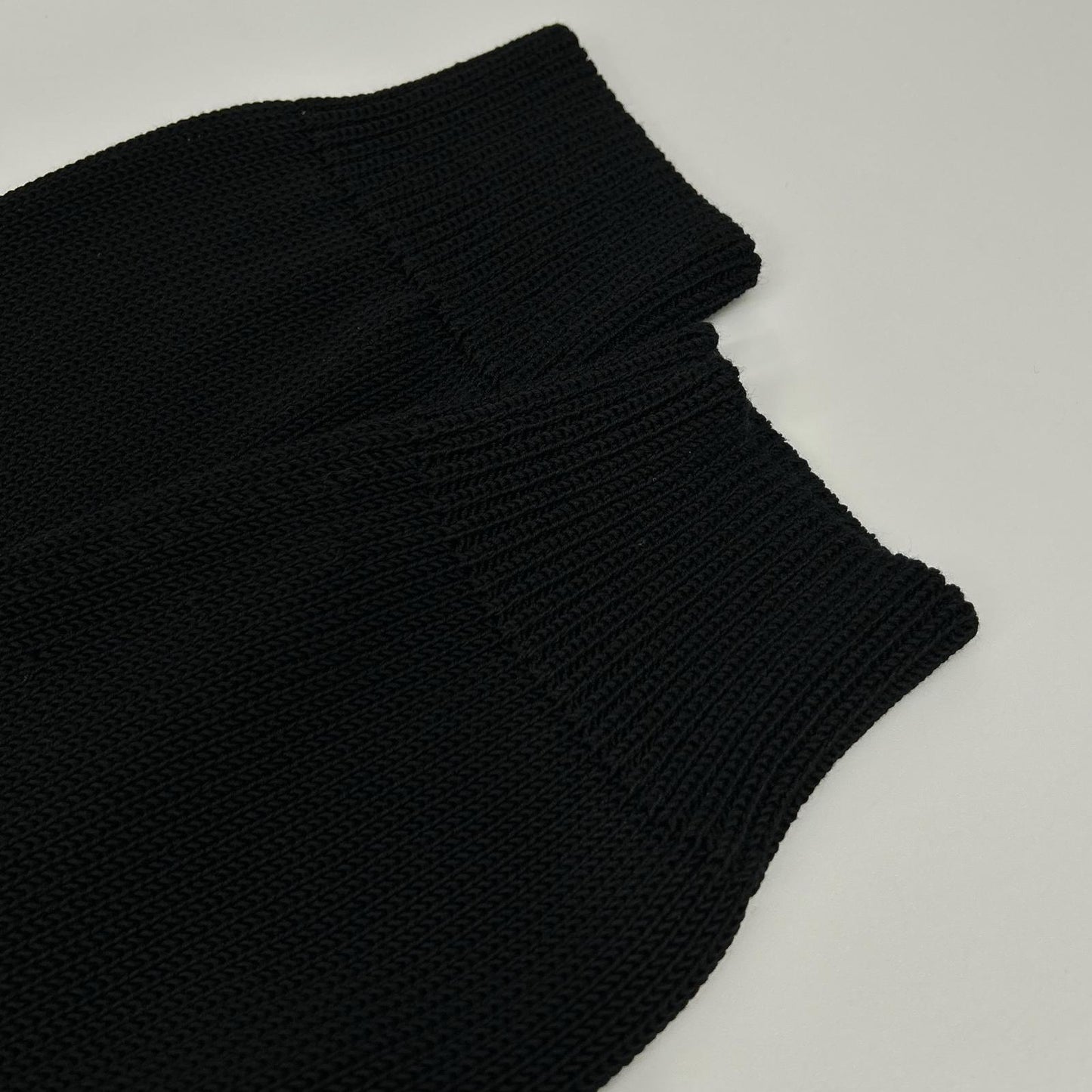 SalvatoreFerragamo 24SS Rayon Knit Polo Black Size M