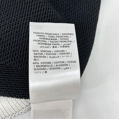 SalvatoreFerragamo 24SS Rayon Knit Polo Black Size M