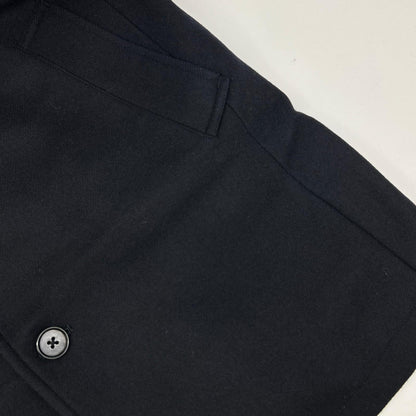 SHIPS Hamilton Lambswool Melton P-Coat Navy Size L
