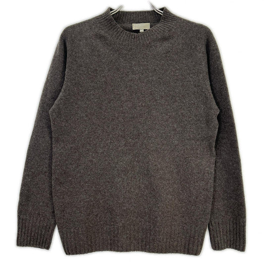 MargaretHowell Cashmere Blend Crew Neck Knit Brown Size M