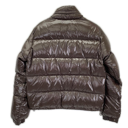 MONCLER Everest Down Jacket Dark Brown Size 2