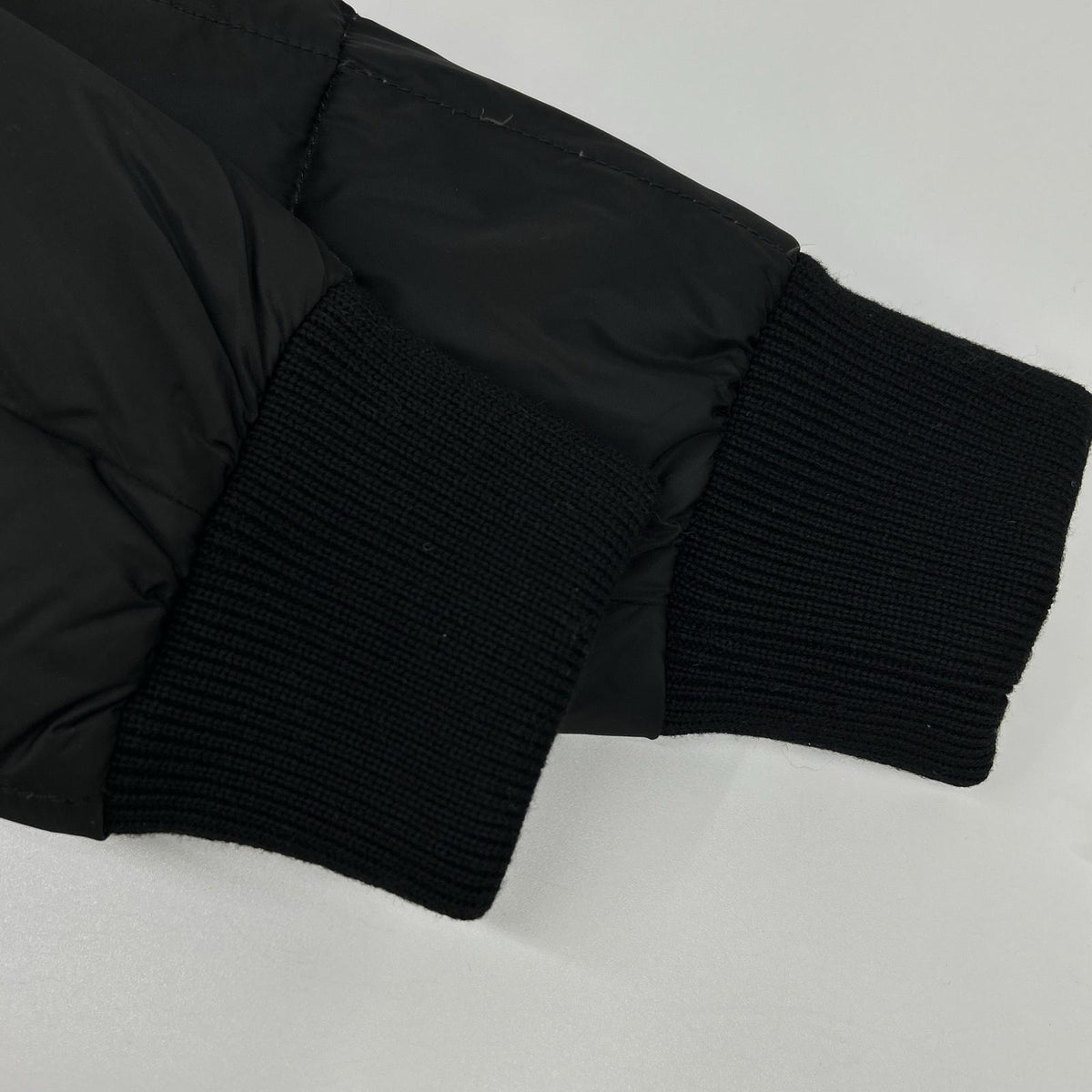 MONCLER Ribera Fur Hooded Down Jacket Black Size 1