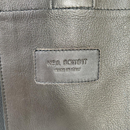 NeilBarrett Lamb Leather Military Jacket Black Size M