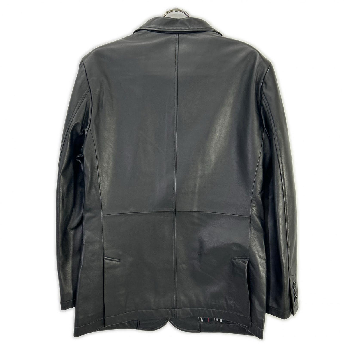 Burberry Black Label Sheepskin 3B Jacket Black Size M