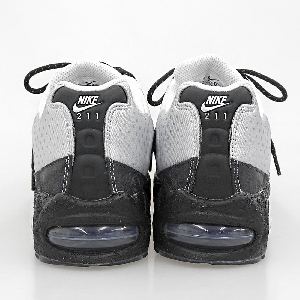 NIKE Air Max 95 Big Bubble Sneakers Gray Size 9.5(US)