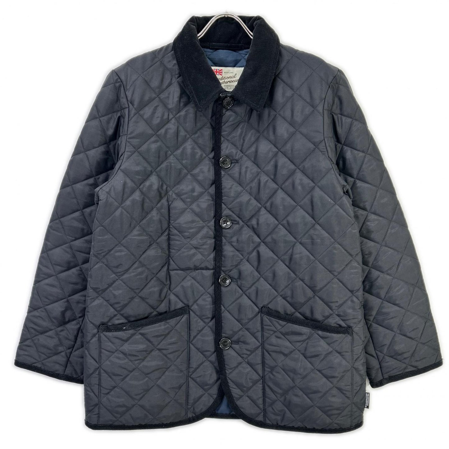 TRADITIONAL WEATHERWEAR Quilted Jacket Black Size 42