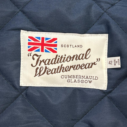 TRADITIONAL WEATHERWEAR Quilted Jacket Black Size 42