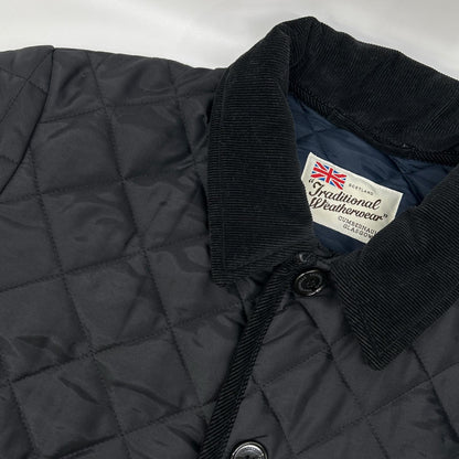TRADITIONAL WEATHERWEAR Quilted Jacket Black Size 42