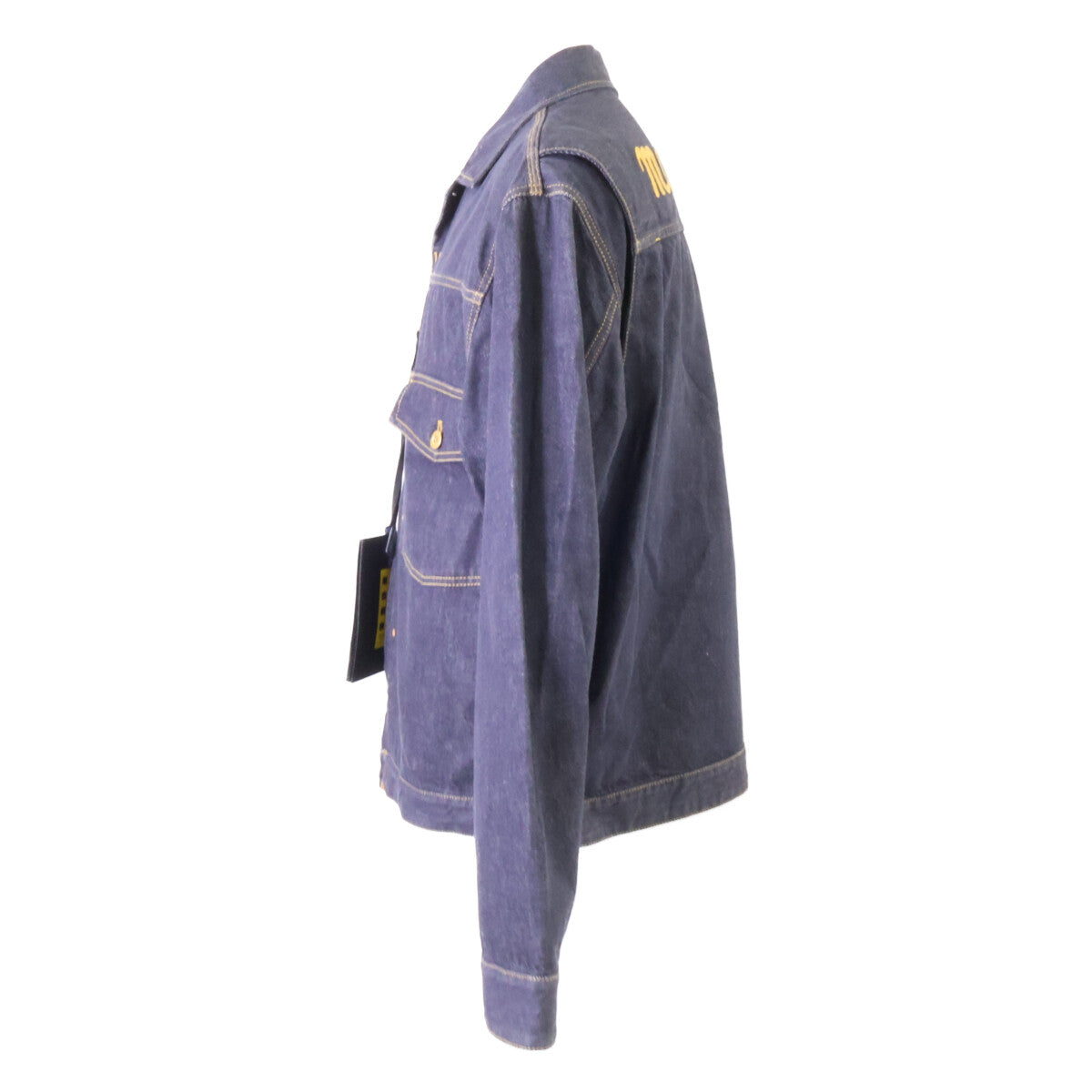 MONCLER 25SS GENIUS NIGO Logo Denim Jacket Indigo Size 2