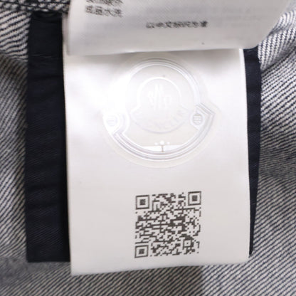 MONCLER 25SS GENIUS NIGO Logo Denim Jacket Indigo Size 2