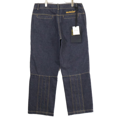 MONCLER GENIUS x NIGO/MBZ Logo Embroidered Jeans Pants Size 48