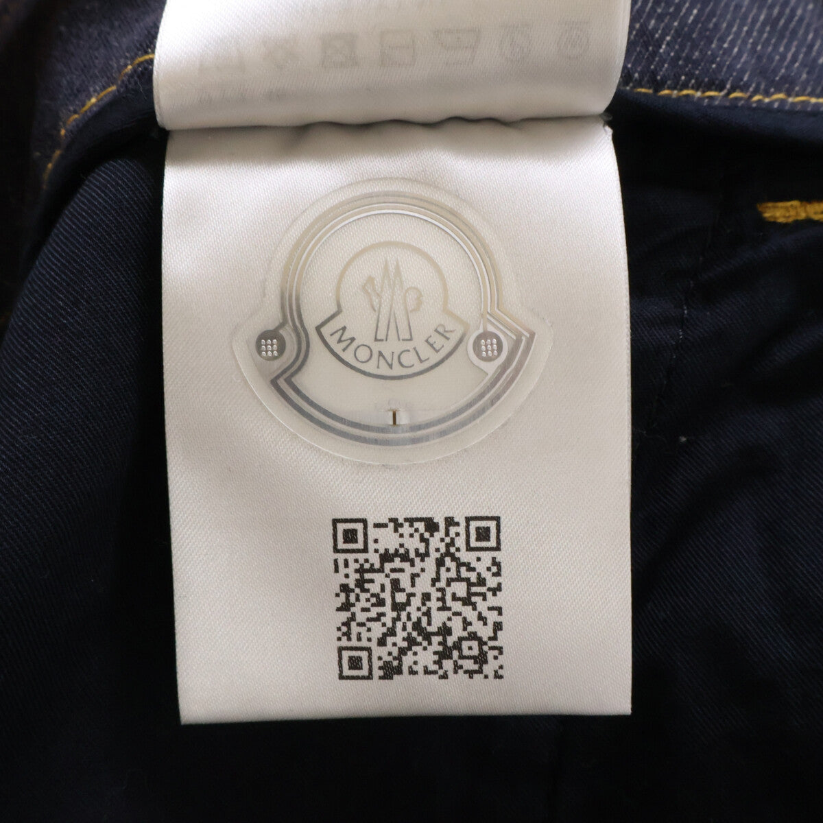 MONCLER GENIUS x NIGO/MBZ Logo Embroidered Jeans Pants Size 48