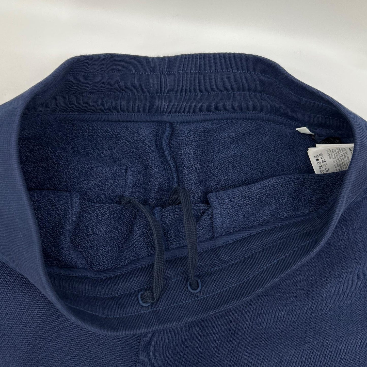 MONCLER 25SS NIGO MBZ Logo Sweat Shorts Navy Cotton Sweatshirt Size M