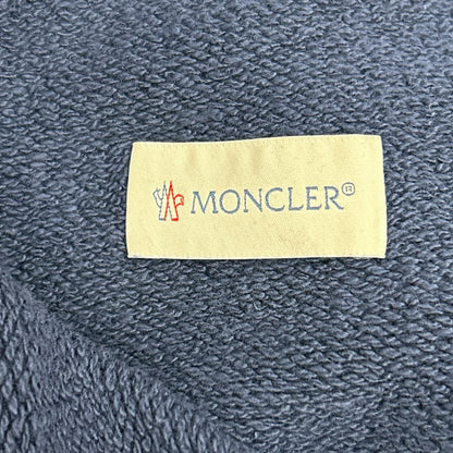 MONCLER 25SS NIGO MBZ Logo Sweat Shorts Navy Cotton Sweatshirt Size M