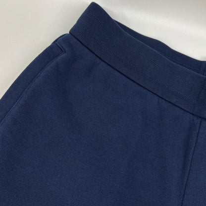 MONCLER 25SS NIGO MBZ Logo Sweat Shorts Navy Cotton Sweatshirt Size M