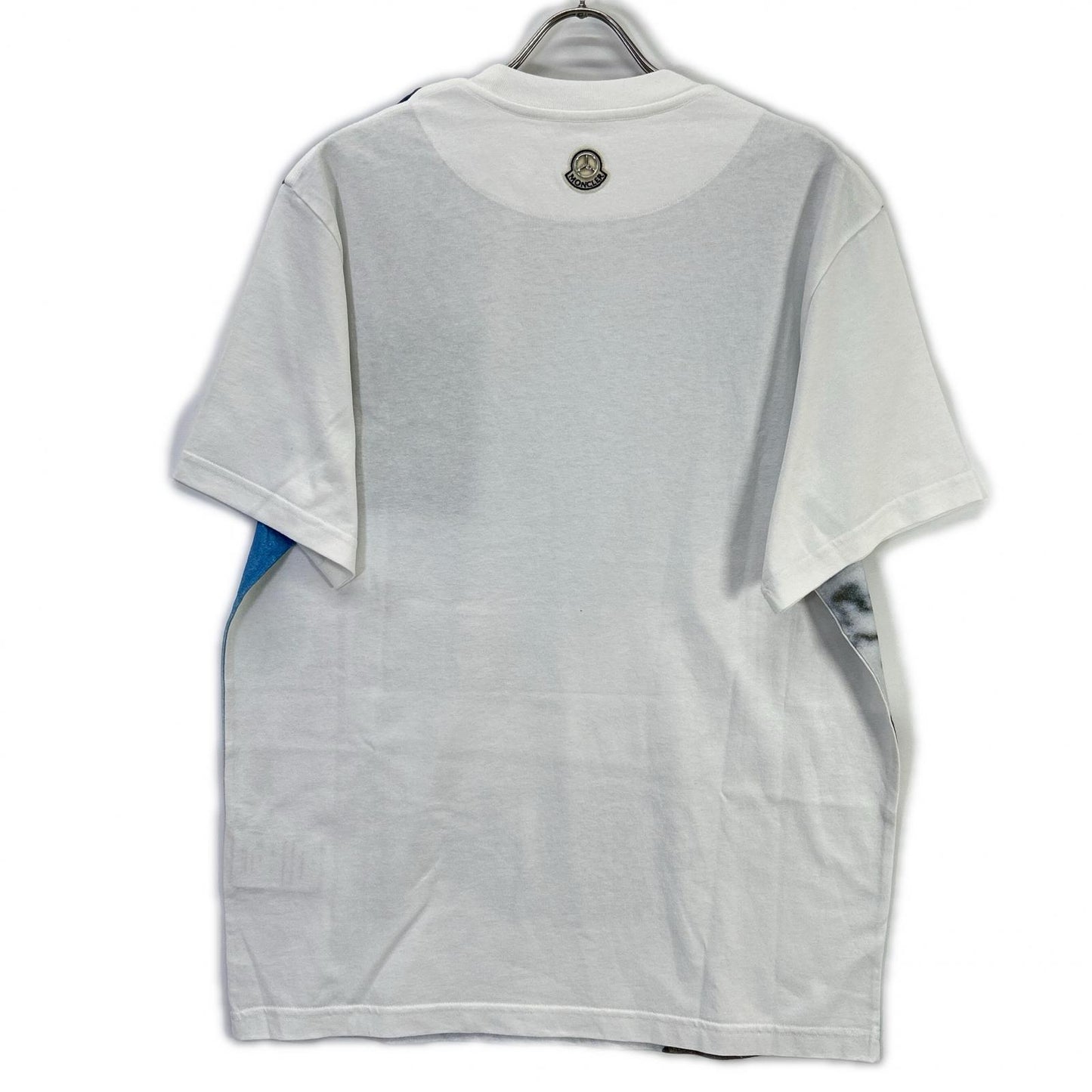 MONCLER 25SS NIGO MBZ Photo Print White Cotton T-Shirt Size L