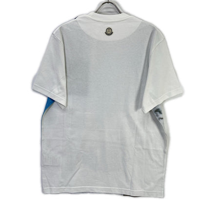 MONCLER 25SS NIGO MBZ Photo Print White Cotton T-Shirt Size L