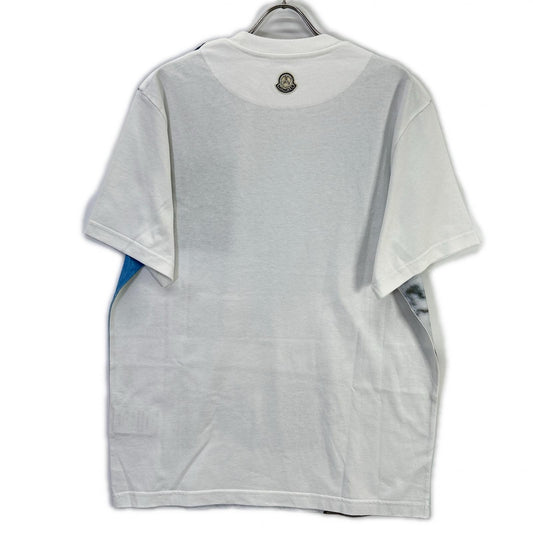 MONCLER 25SS NIGO MBZ Photo Print White Cotton T-Shirt Size L