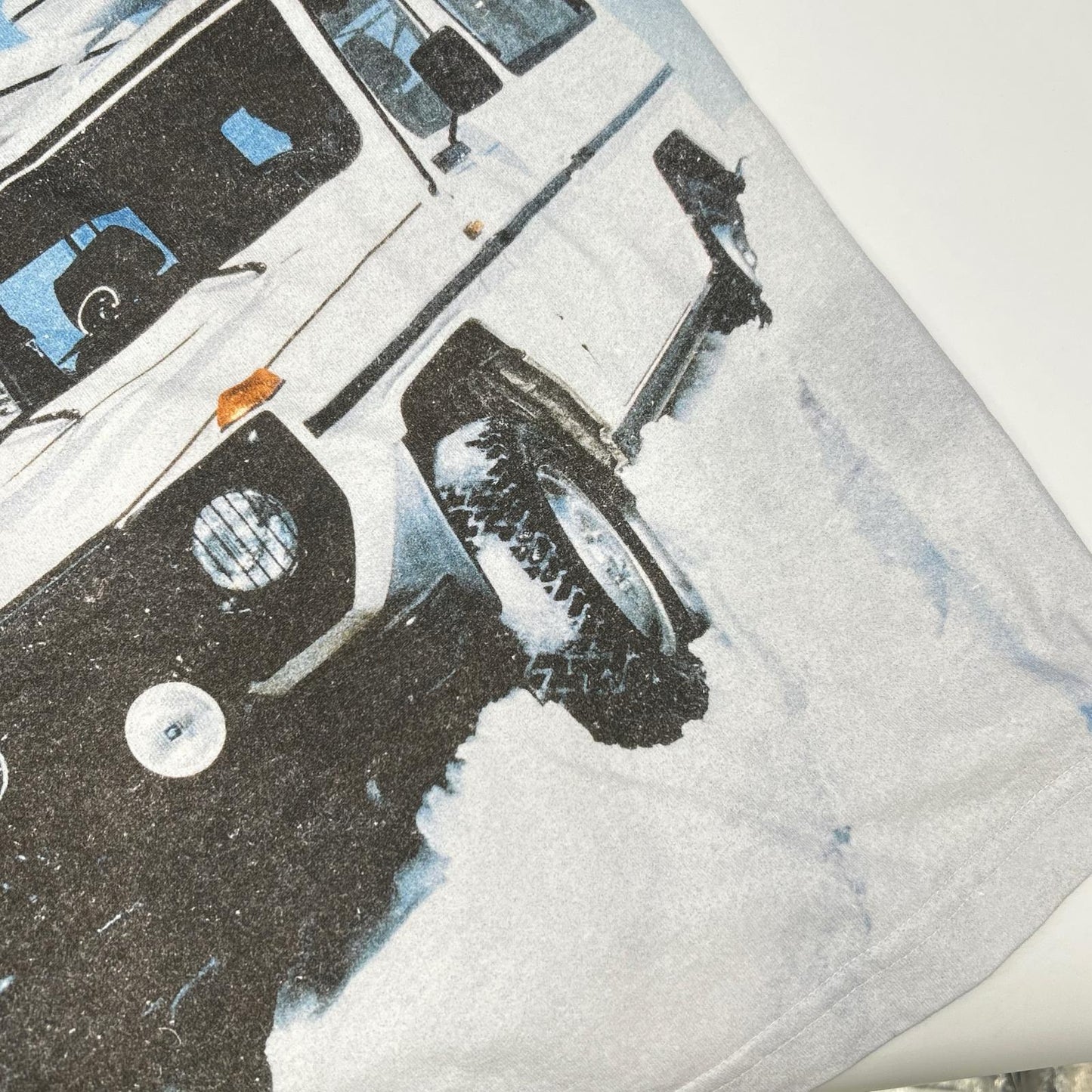 MONCLER 25SS NIGO MBZ Photo Print White Cotton T-Shirt Size L