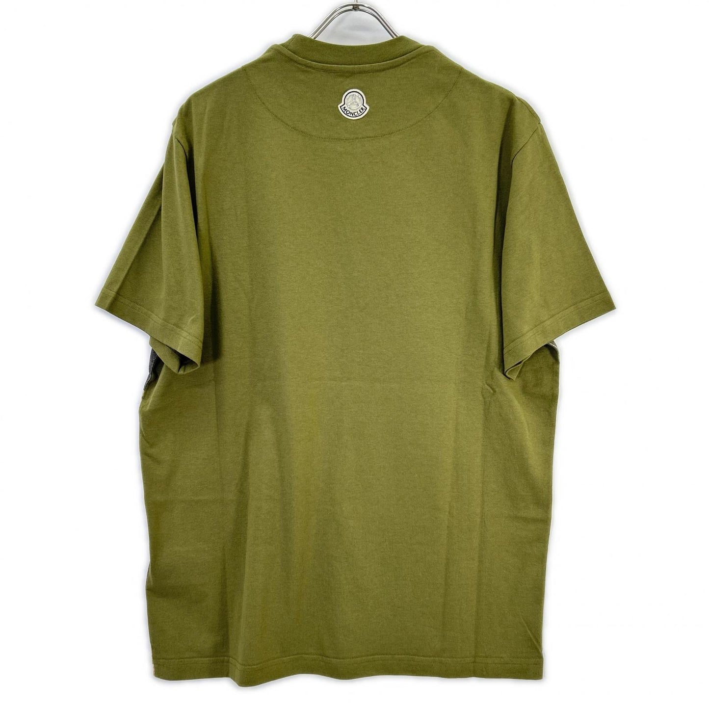 MONCLER 25SS NIGO MBZ Photo Print Khaki Cotton T-Shirt Size L
