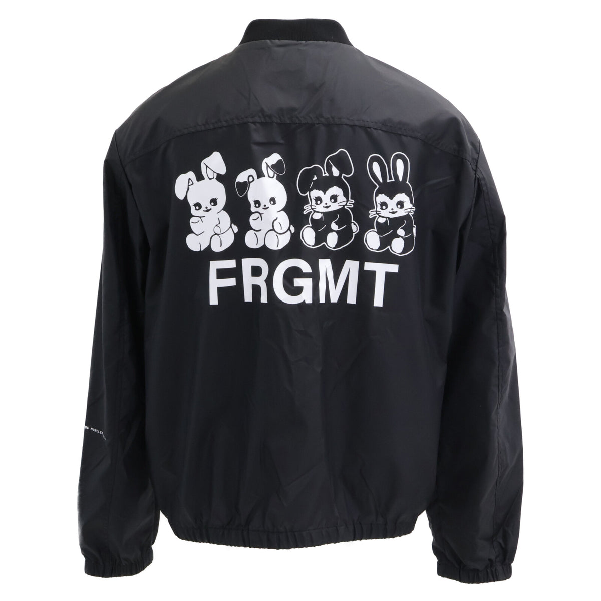MONCLER GENIUS 7 FRAGMENT Back Print Jacket Black Size 2