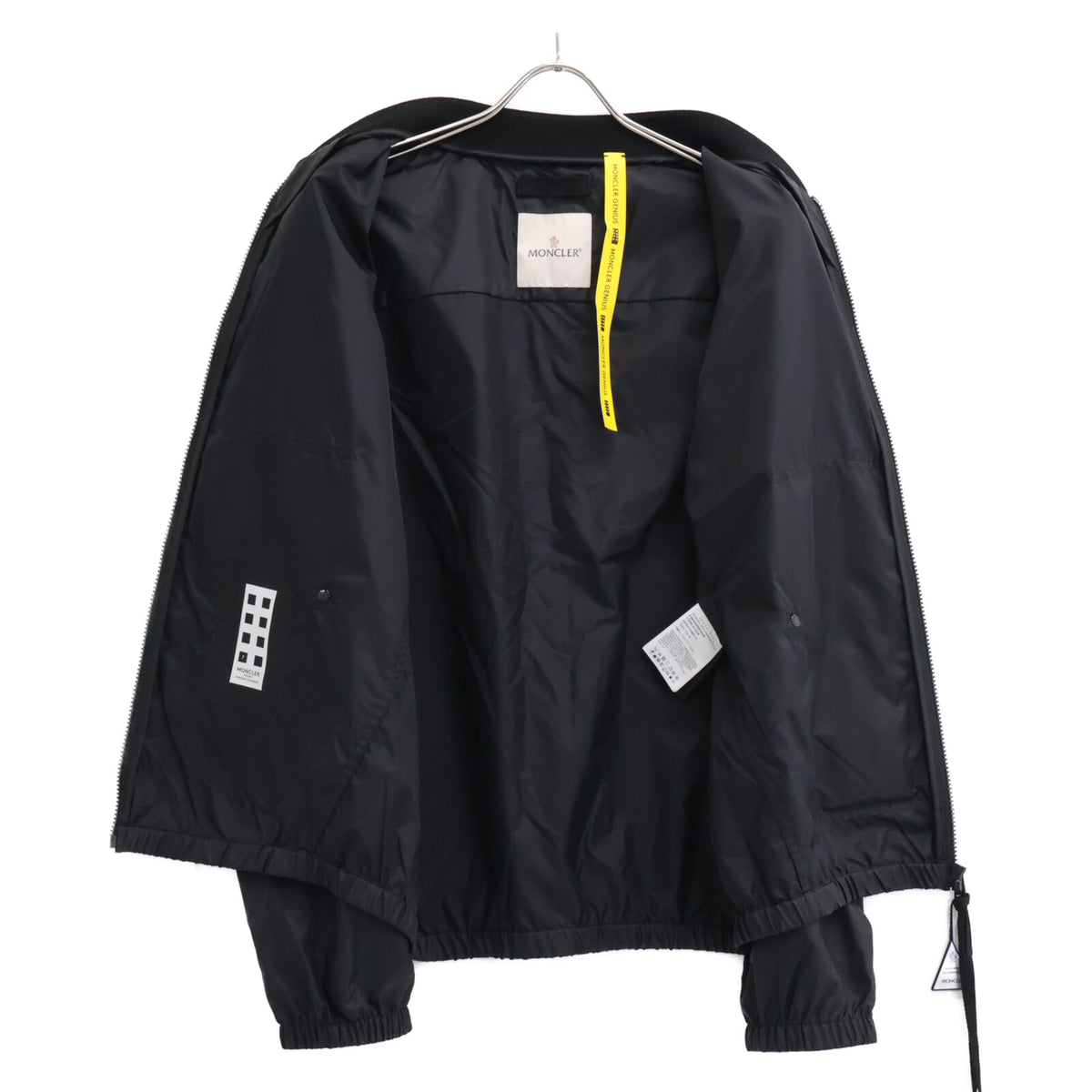 MONCLER GENIUS 7 FRAGMENT Back Print Jacket Black Size 2