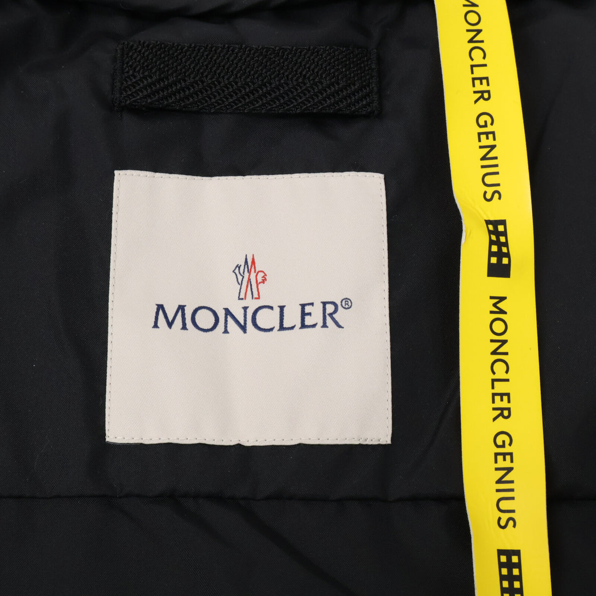 MONCLER GENIUS 7 FRAGMENT Back Print Jacket Black Size 2