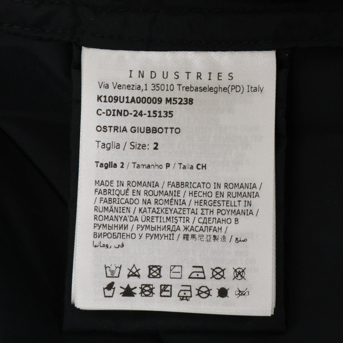 MONCLER GENIUS 7 FRAGMENT Back Print Jacket Black Size 2