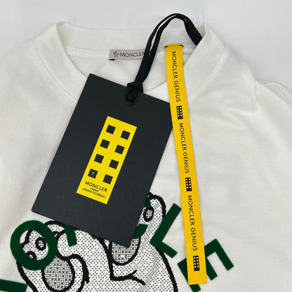 FRAGMENT HIROSHI FUJIWARA 25SS Moncler Cat Tee White Size L