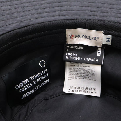MONCLER x FRGMT Fujiwara Nylon Bucket Hat Black Size M
