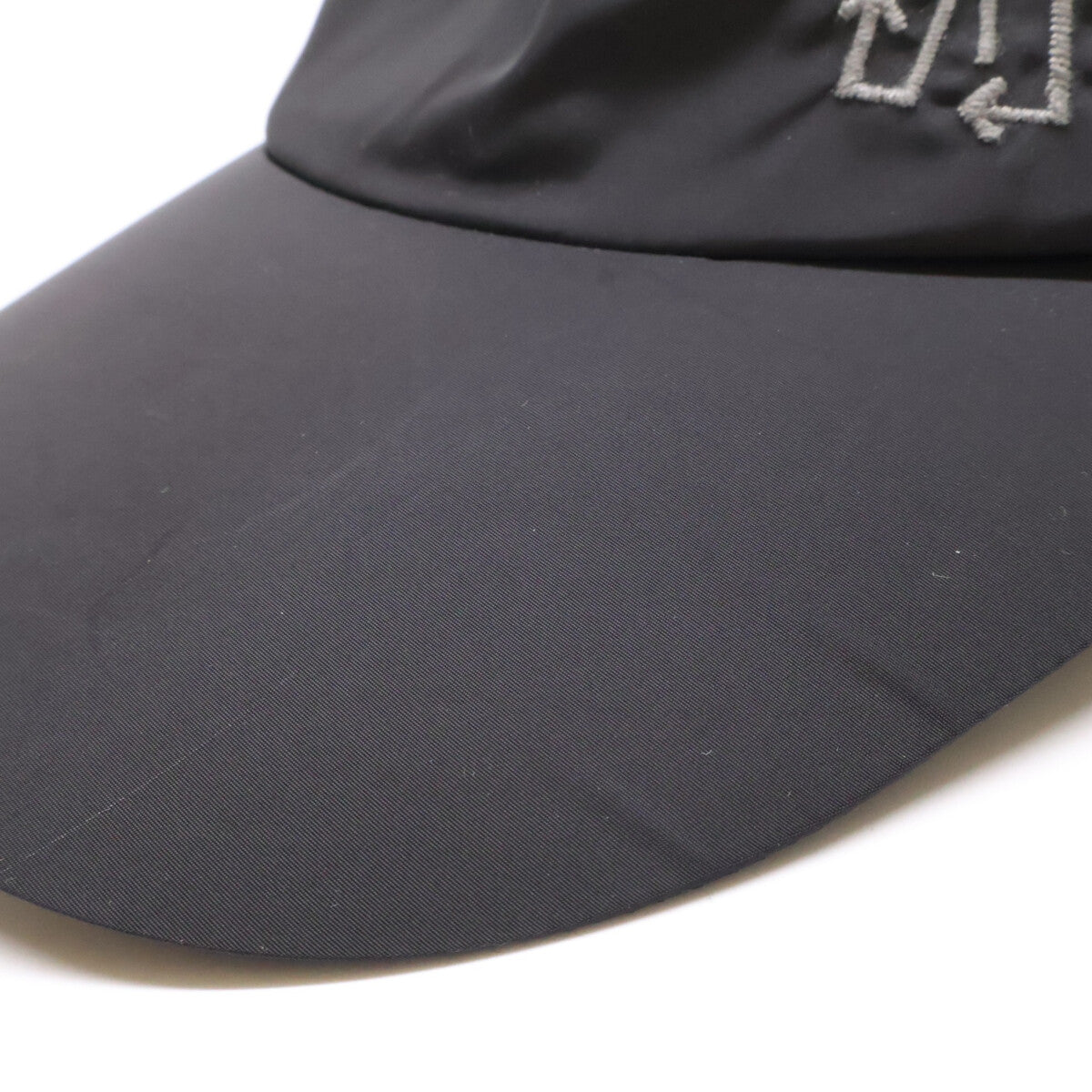 MONCLER BORN TO PROTECT Nylon Logo Cap Black Size UNI