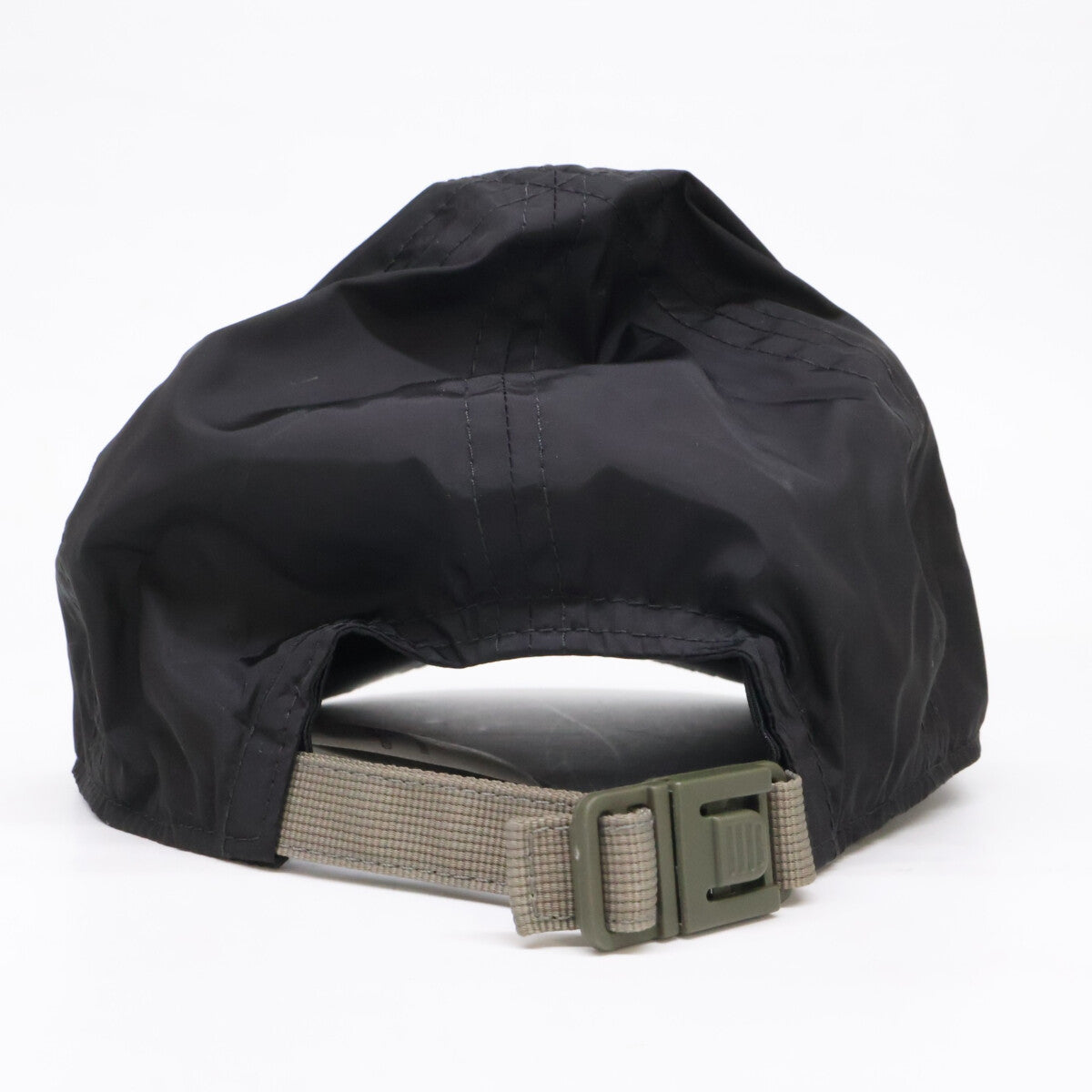 MONCLER BORN TO PROTECT Nylon Logo Cap Black Size UNI