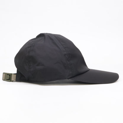MONCLER BORN TO PROTECT Nylon Logo Cap Black Size UNI