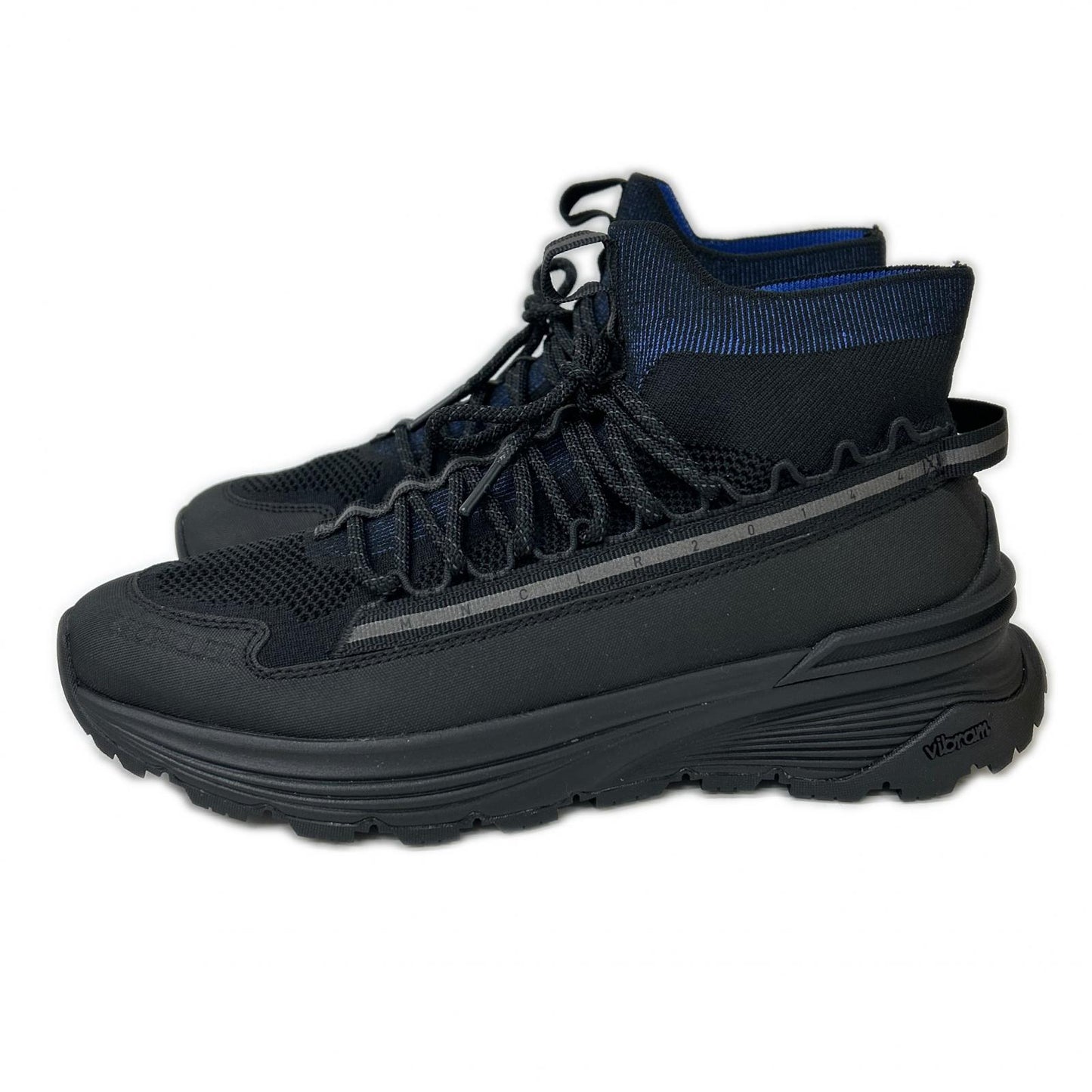 MONCLER 23SS MONTE RUNNER High-Top Sneakers Black Size EU 42