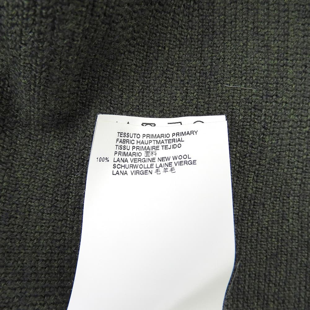 Dsquared2 DSQUARED Patch Wool Knit Sweater Green Size XS