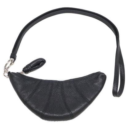 LEMAIRE 25SS Croissant Leather Bag Black Size ONE SIZE