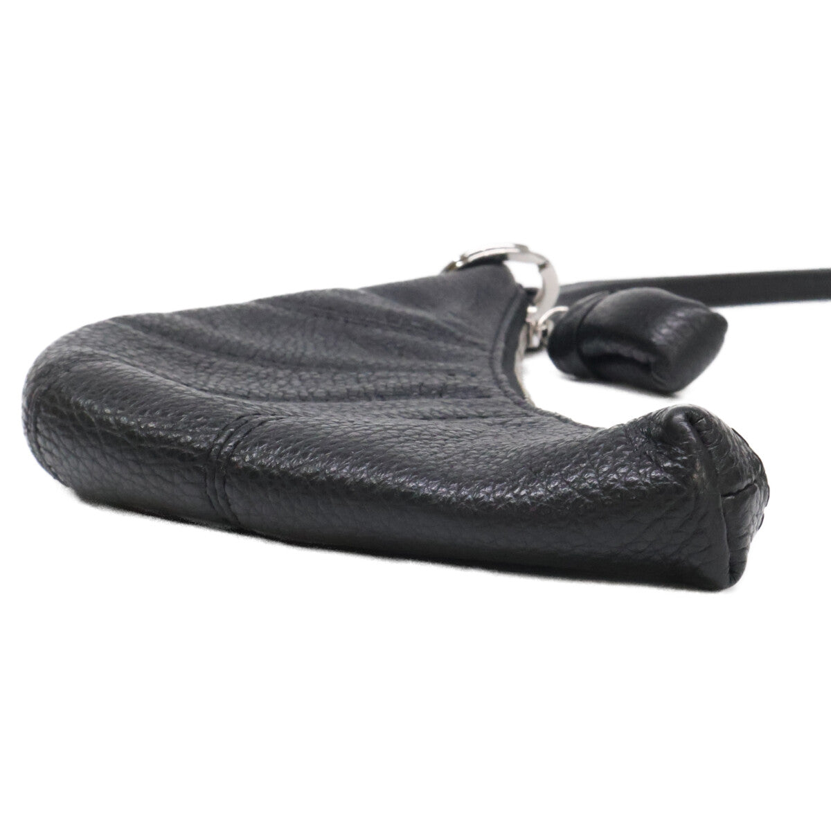 LEMAIRE 25SS Croissant Leather Bag Black Size ONE SIZE