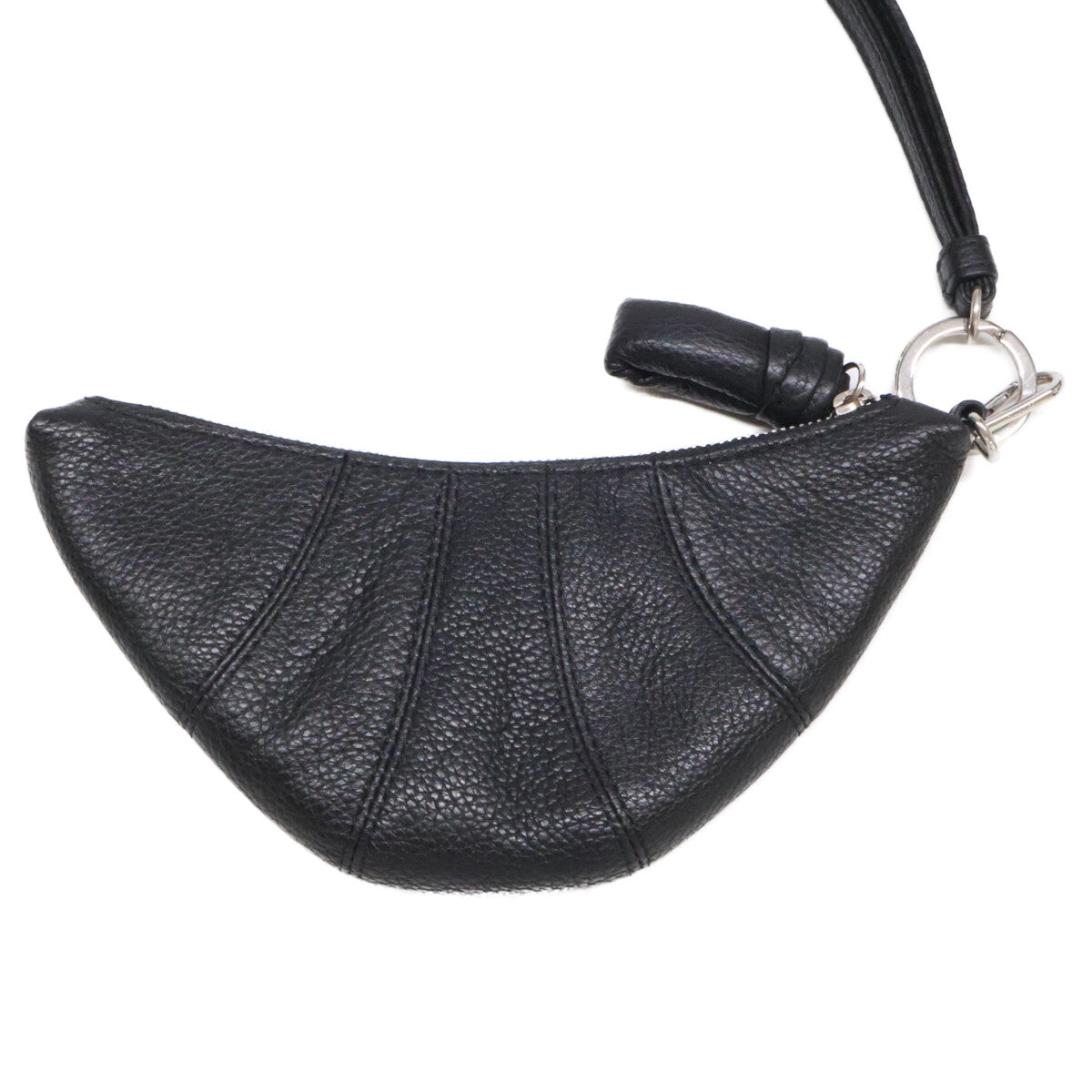 LEMAIRE 25SS Croissant Leather Bag Black Size ONE SIZE