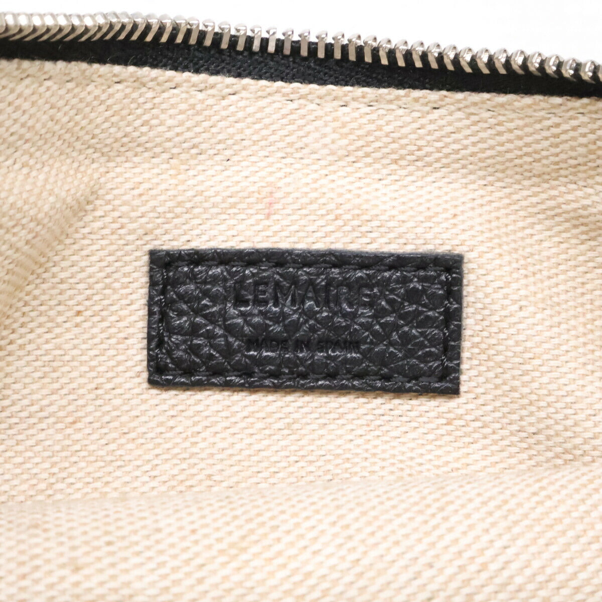LEMAIRE 25SS Croissant Leather Bag Black Size ONE SIZE