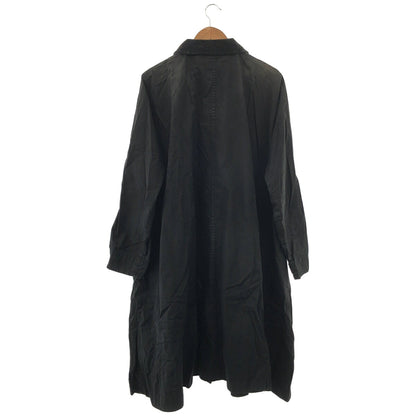 Porter Classic Black Corduroy Collar Swing Coat Size 2