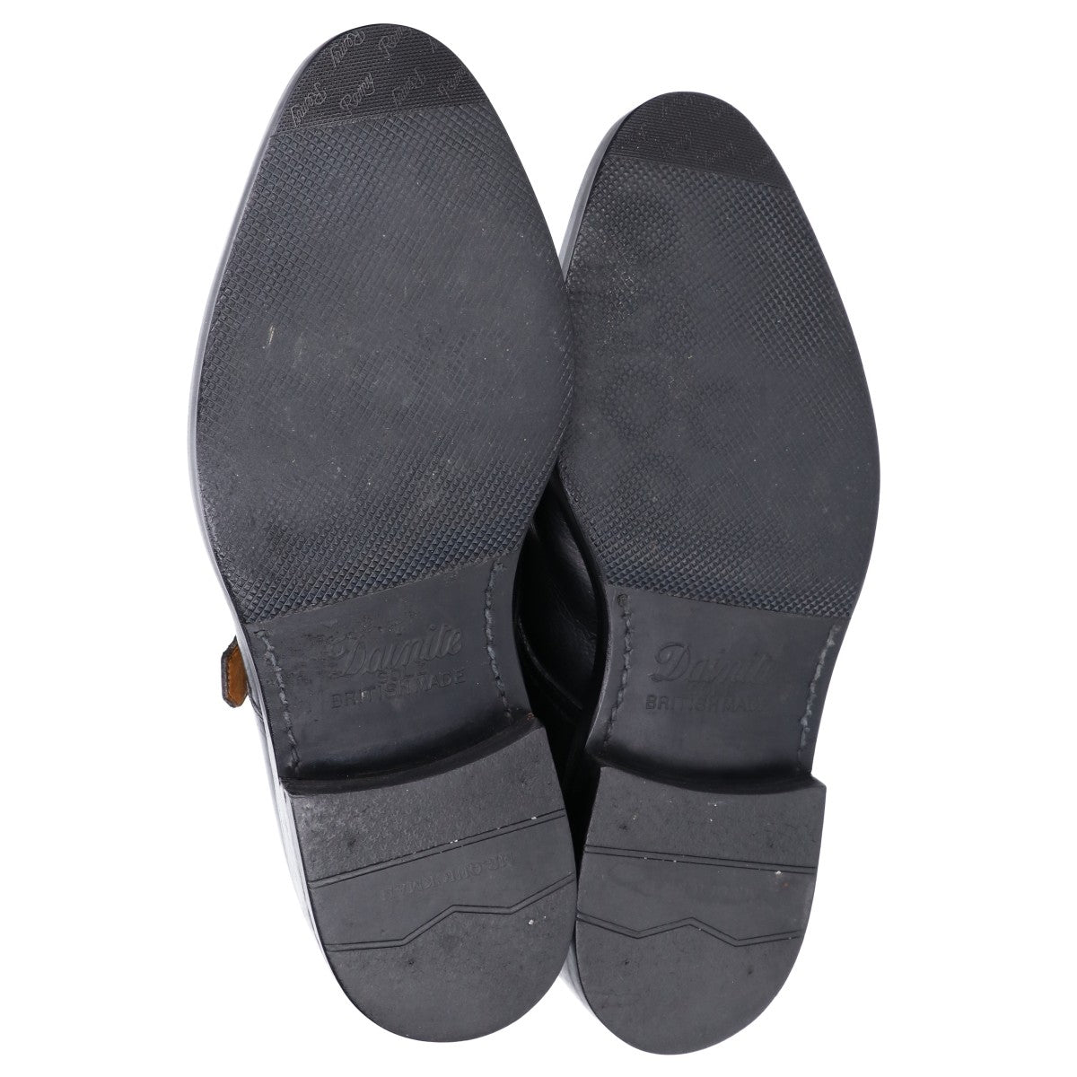 JOHNLOBB William Leather Double Monk Shoes Black Size UK 6.5