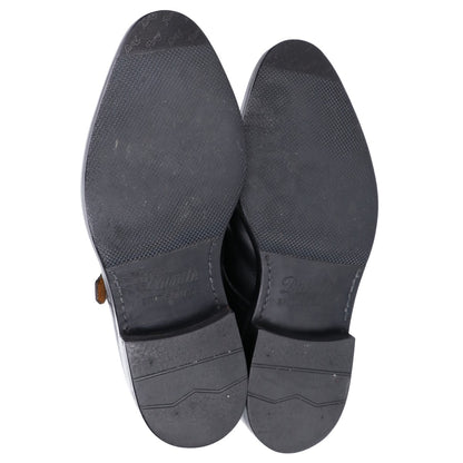 JOHNLOBB William Leather Double Monk Shoes Black Size UK 6.5