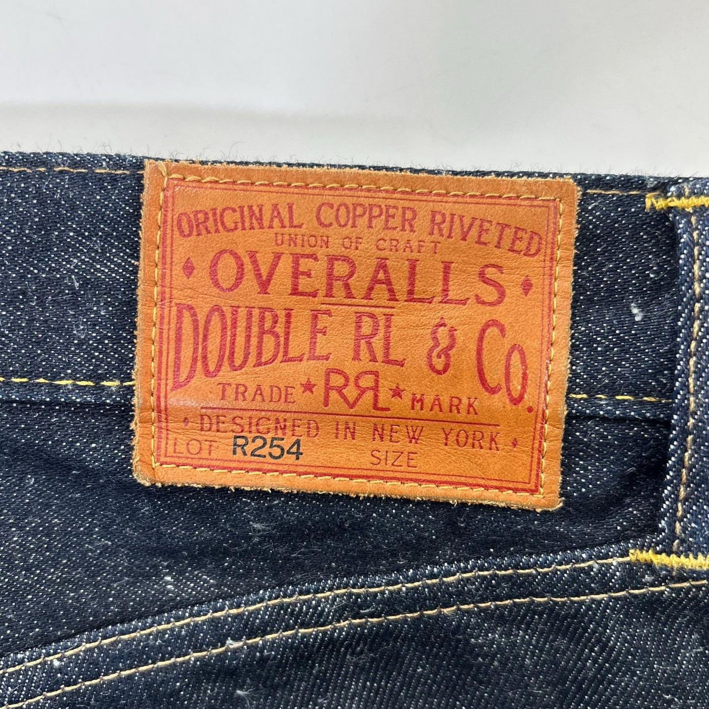 RRL Limited-Edition Straight Rigid Jeans Indigo Size 29×30
