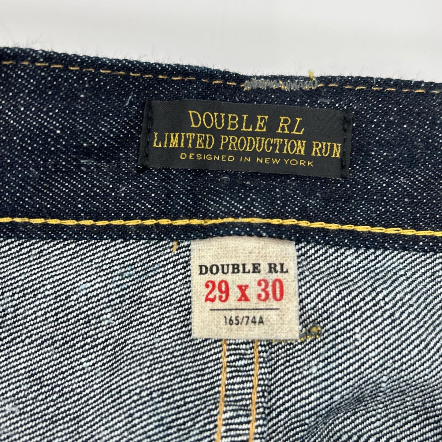 RRL Limited-Edition Straight Rigid Jeans Indigo Size 29×30