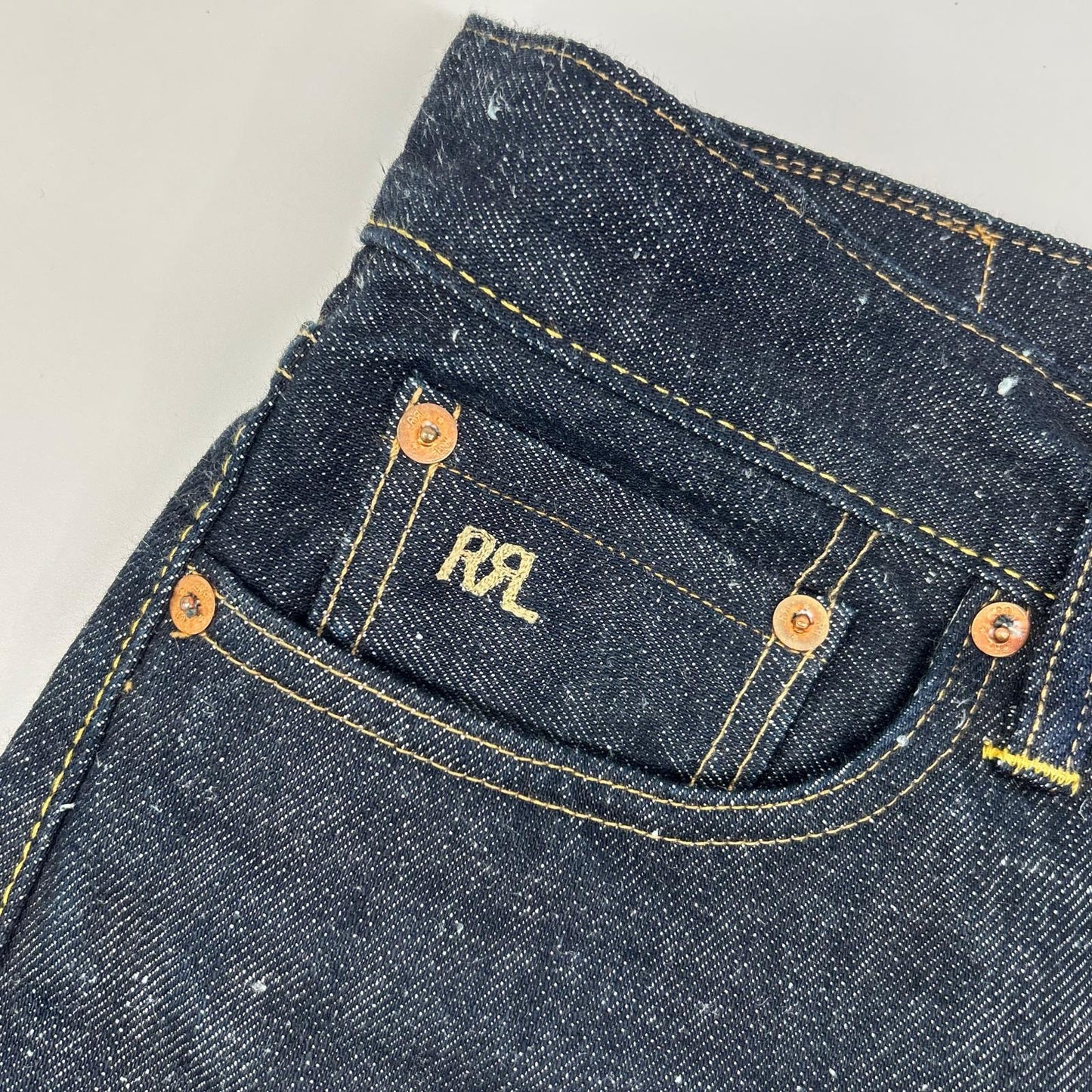 RRL Limited-Edition Straight Rigid Jeans Indigo Size 29×30
