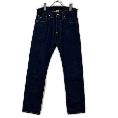 RRL LOW STRAIGHT Button Fly Denim Jeans Indigo Size 28×30