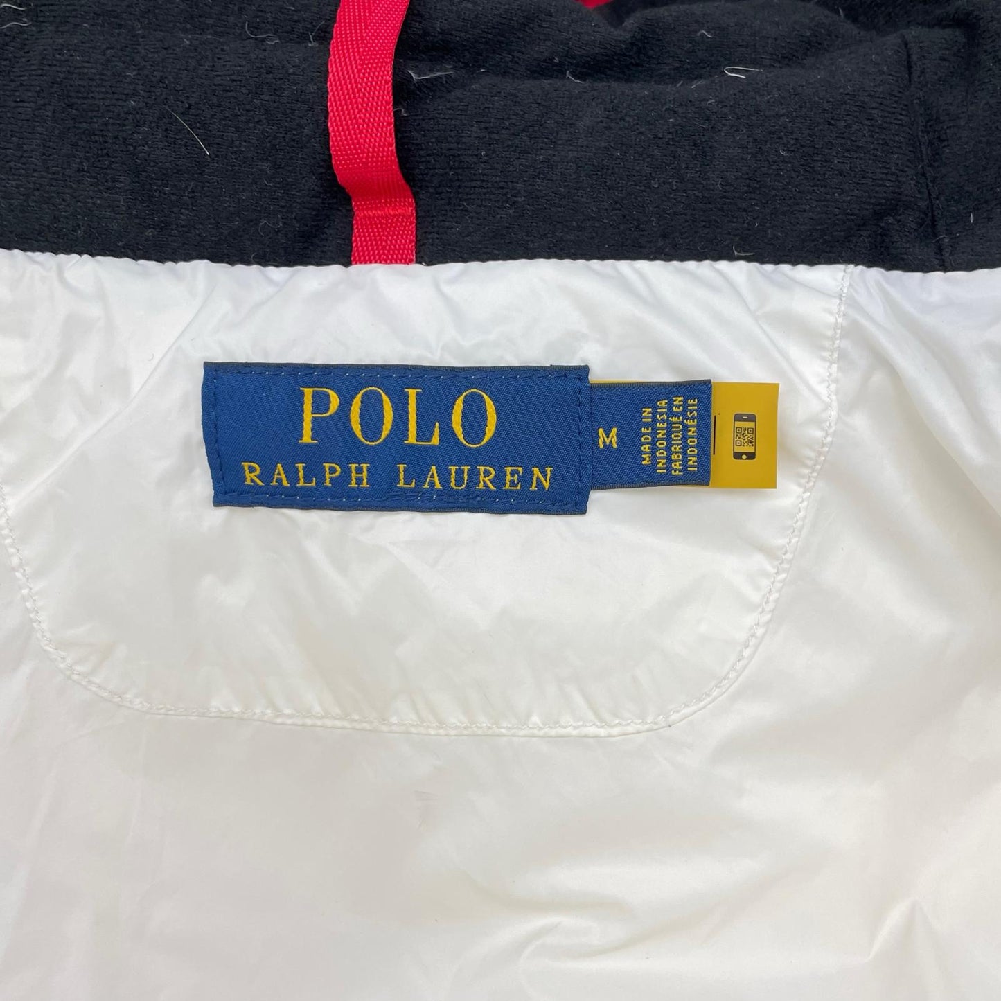 POLObyRalphLauren Big Pony Hooded Down Jacket White Size M