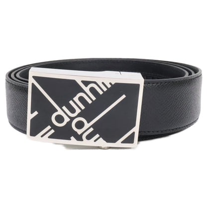 ALFREDDUNHILL Signature Logo Leather Belt Black Size 42
